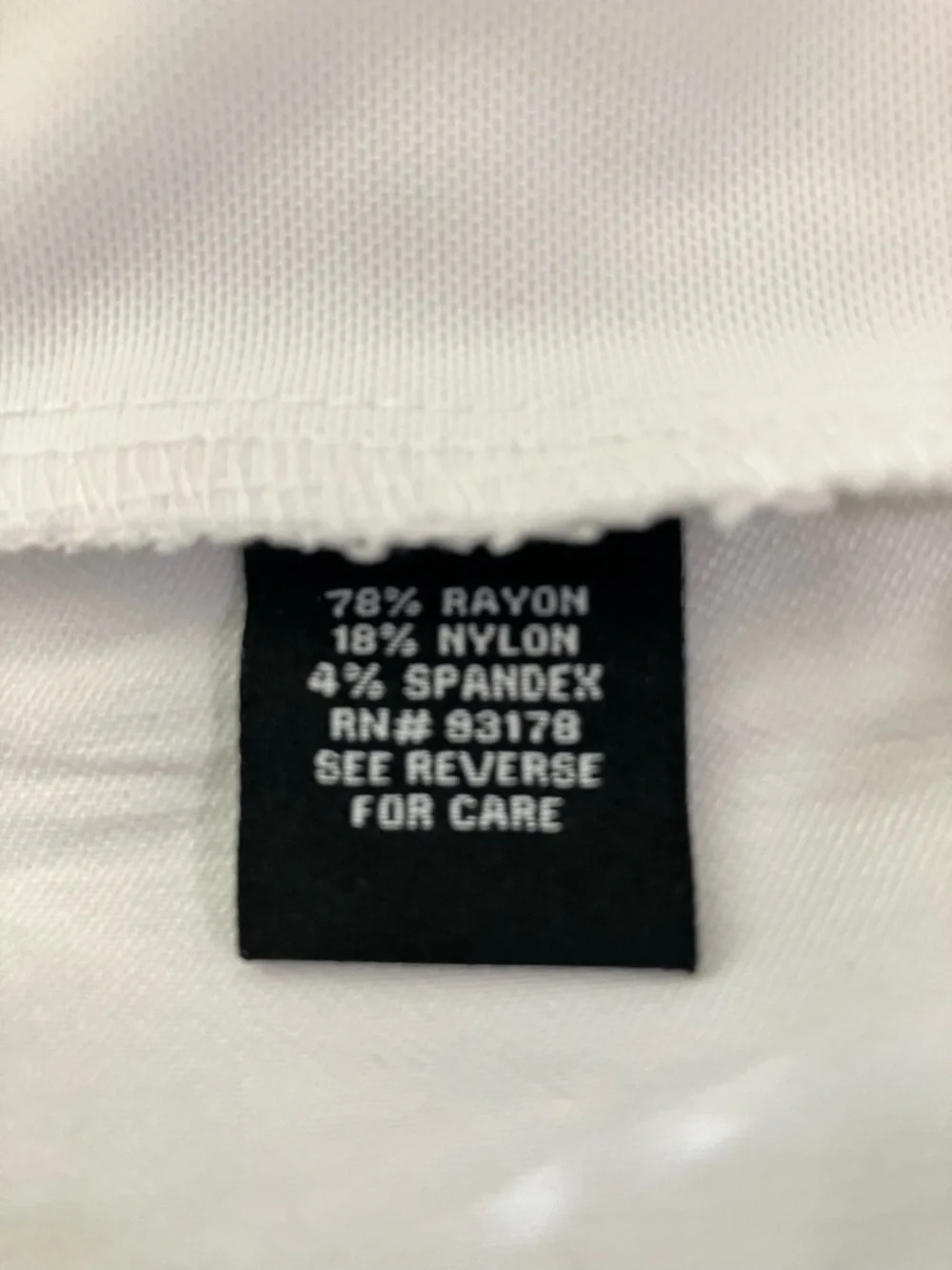 Premise 12 inch Pull On Knee Shorts White - Size Large - Picture 4 of 7